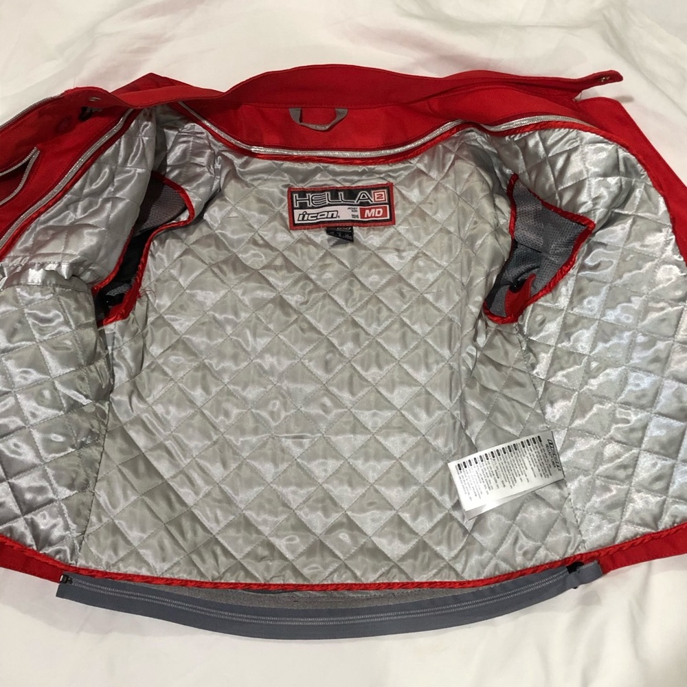 Icon Hella2 D3O Motorcycle Jacket - Picture 6 of 8